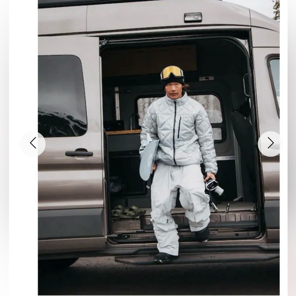 Burton Men's AK Swash pants NWT gore Tex size medium grey cloud snowboard - Picture 9 of 11